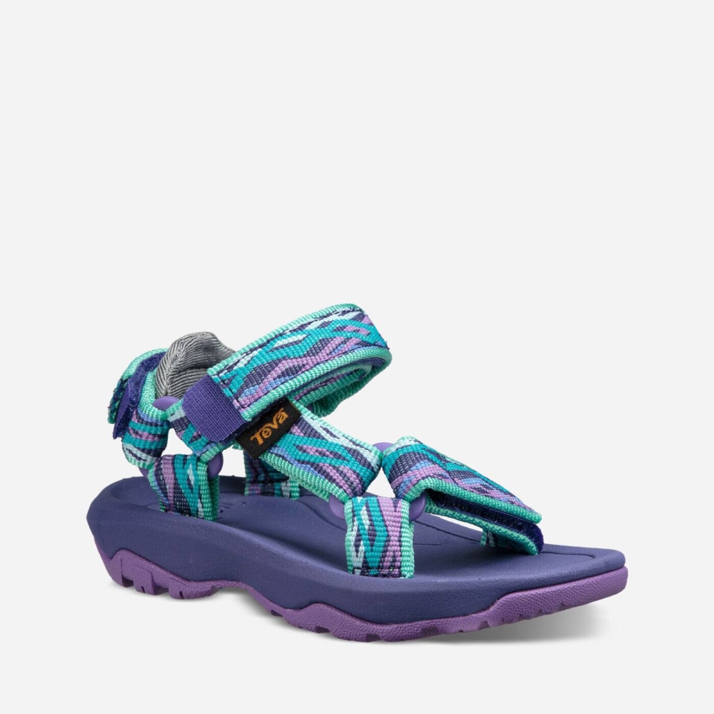 Dětské Slip On Teva Hurricane XLT 2 Fialové / Zelene - CZ152846